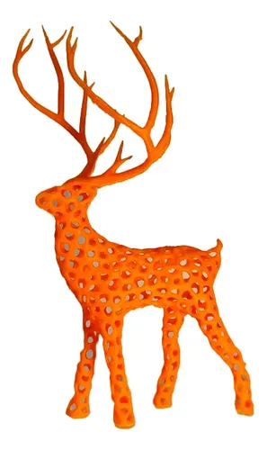 Adorno Navidad - Reno Voronoi