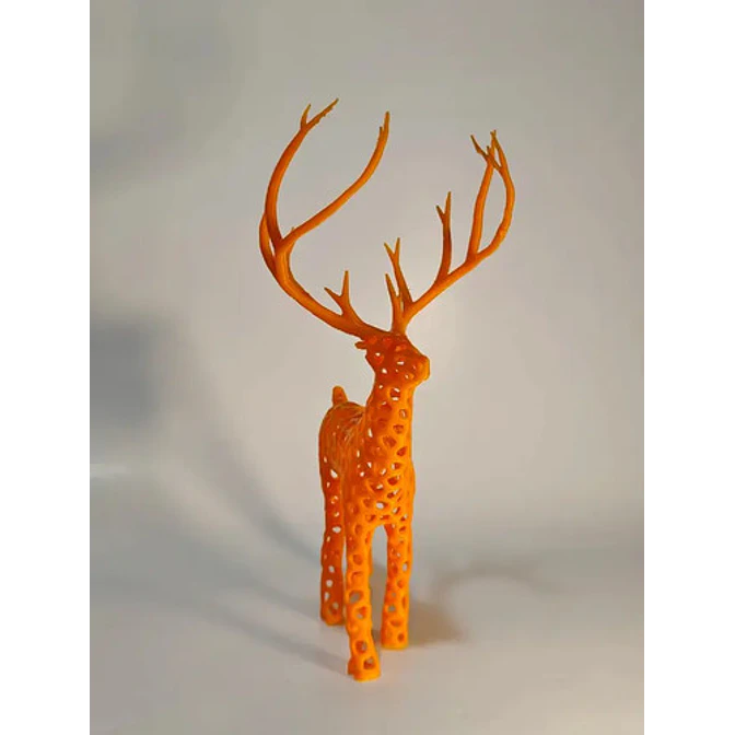 Adorno Navidad - Reno Voronoi 3