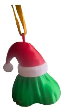 Adorno Forma De Saco De Navidad - Foto 2