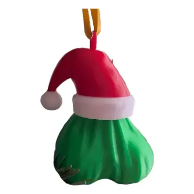 Adorno Forma De Saco De Navidad 4