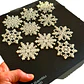 Adornos Árbol Navidad - Copos De Nieve (pack 10 Un) - Miniatura 1