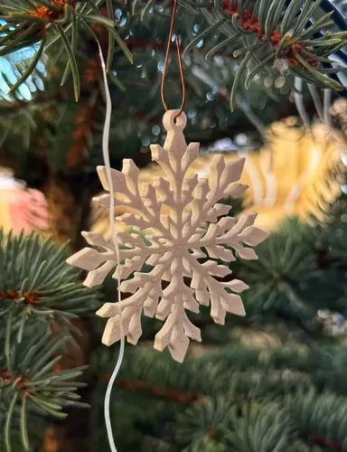 Adornos Árbol Navidad - Copos De Nieve (pack 10 Un) - Foto 3
