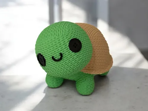 Figura Decoración- Tortuga Tejida - Foto 2