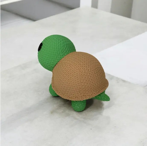 Figura Decoración- Tortuga Tejida - Foto 3