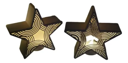 Adorno Navideño - Pack De Estrellas