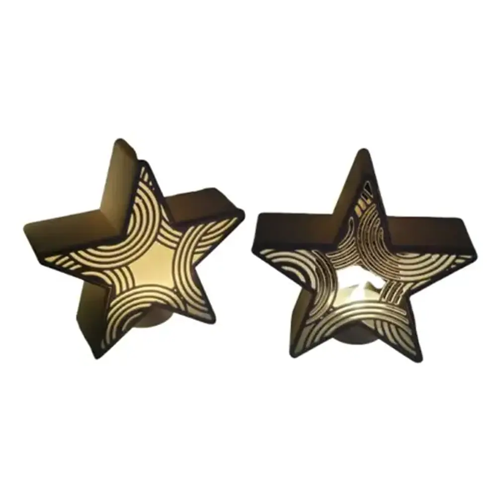Adorno Navideño - Pack De Estrellas 1