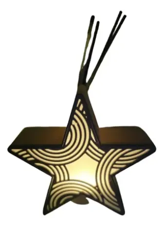 Adorno Navideño - Pack De Estrellas - Foto 3
