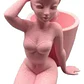 Macetero Para Suculentas Estilo Chica Retro - Miniatura 2
