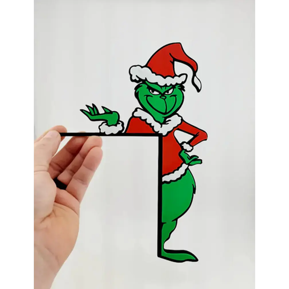 Adorno Navidad - Esquinero De Puerta Grinch 3