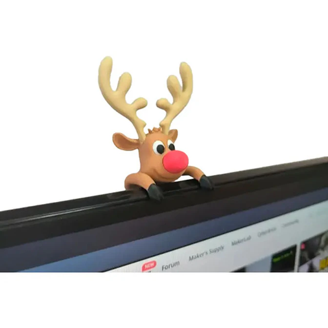 Decoración Navidad - Rodolfo El Reno Para Monitor 1