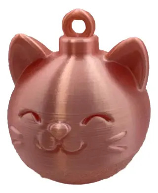 Adorno Navideño - Gato Redondo