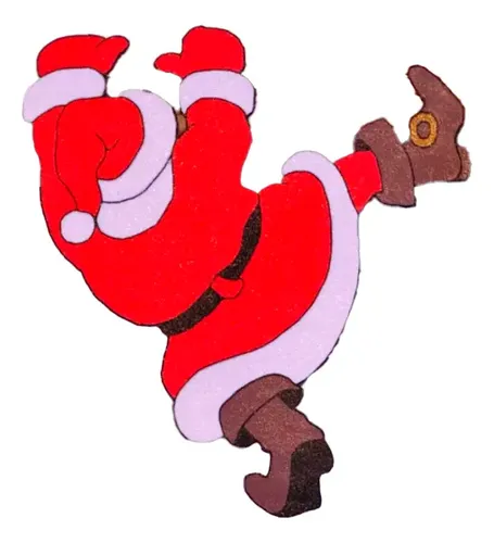 Decoración Navidad Para Estantería - Santa Claus