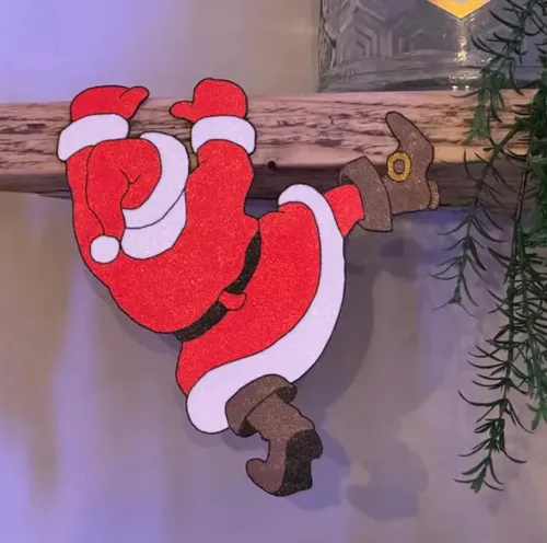 Decoración Navidad Para Estantería - Santa Claus - Foto 3