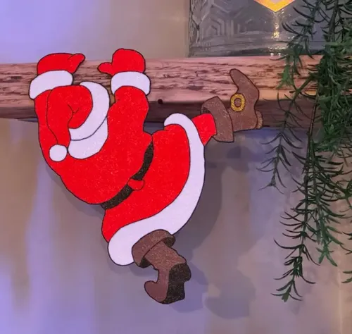 Decoración Navidad Para Estantería - Santa Claus - Foto 4