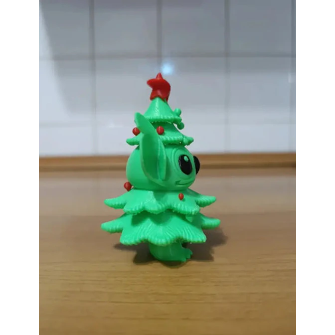 Adorno - Stitch Navideño 3