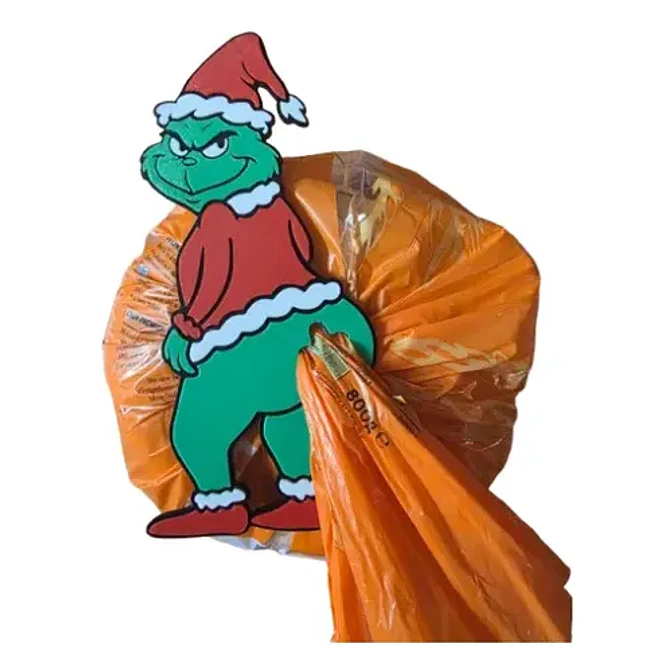 Pinza Para Bolsa De Pan Del Grinch 2