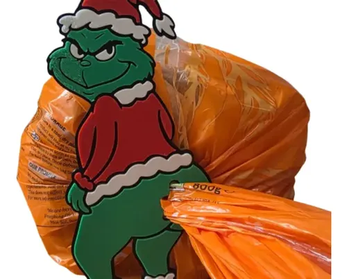Pinza Para Bolsa De Pan Del Grinch - Foto 3