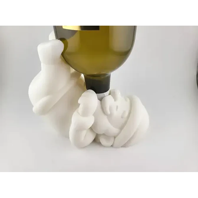 Soporte Para Vino Navideño 2