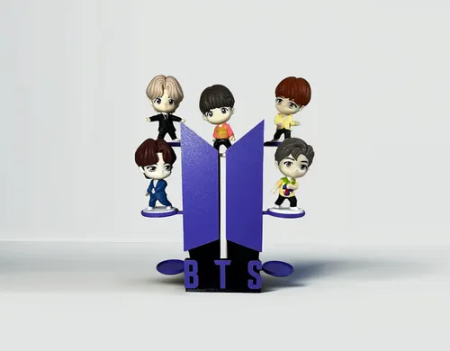 Bts Tinytan - Stand Figuras
