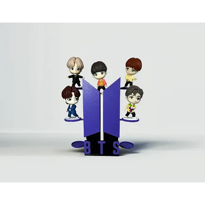 Bts Tinytan - Stand Figuras 1