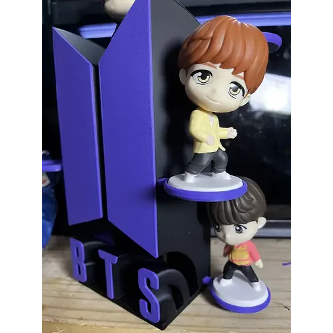 Bts Tinytan - Stand Figuras 3