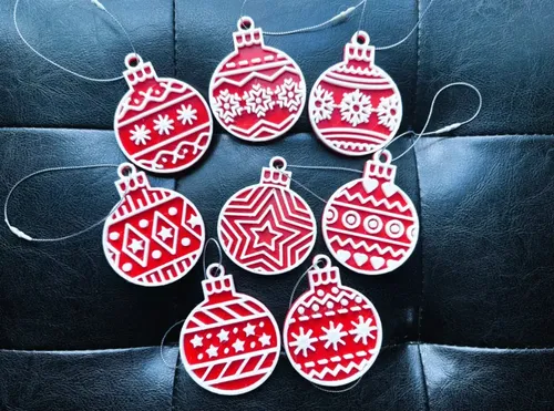 Adornos Navidad - Bolas Decorativas Para Árbol (pack 8 Un) - Foto 3