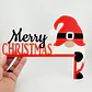Adorno Navidad - Esquinero De Puerta Gnomo - Miniatura 3