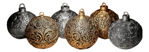 Esfera Decorativa - Pack 6 Navidad