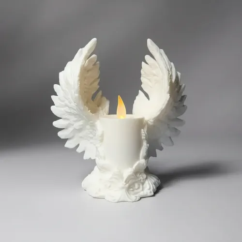 Portelas Led Con Alas De Ángel