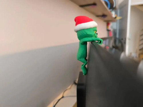 Decoración Navidad - Grinch Para Monitor - Foto 3