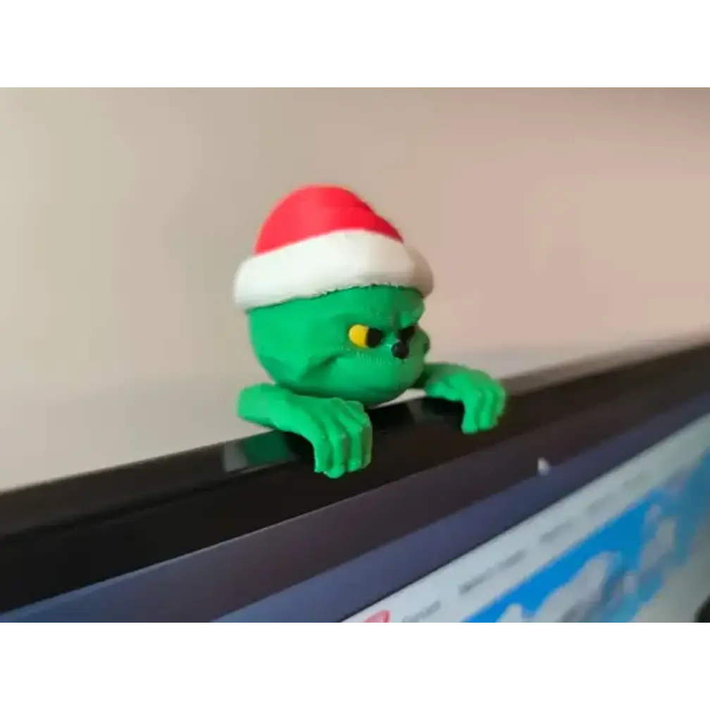 Decoración Navidad - Grinch Para Monitor 4