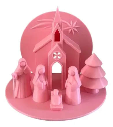Pesebre Belén - Rosado - Foto 2