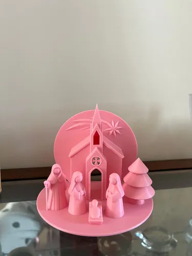 Pesebre Belén - Rosado - Foto 4