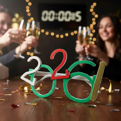 Gafas De Fiesta De Año Nuevo 2026 - Foto 2