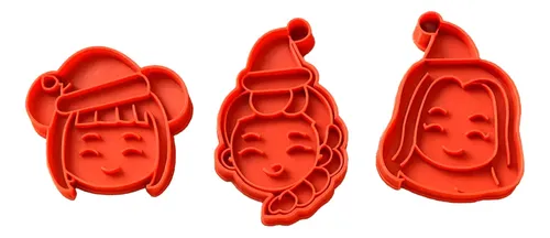 Set De Cortadores De Galletas - Diseño K-pop (pack 3 Un)
