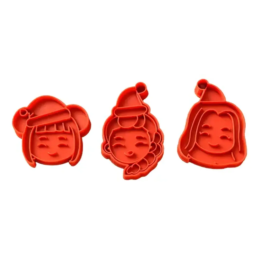 Set De Cortadores De Galletas - Diseño K-pop (pack 3 Un) 1