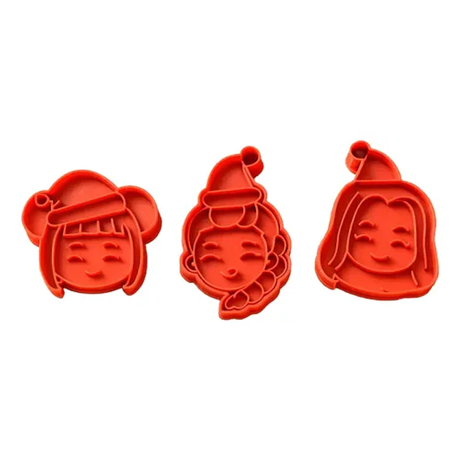 Set De Cortadores De Galletas - Diseño K-pop (pack 3 Un) 1