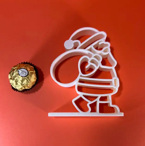 Adorno Navidad - Saco De Regalos De Papa Noel Chocolate - Foto 2