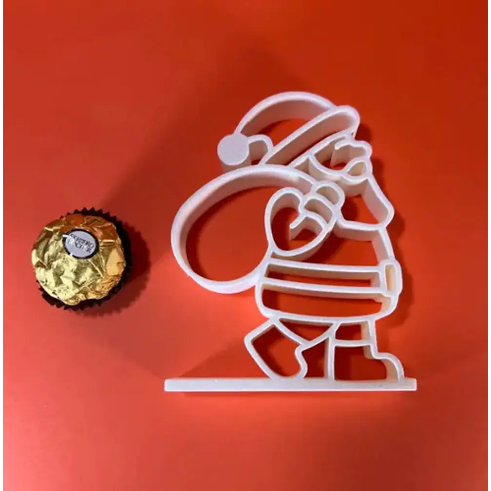 Adorno Navidad - Saco De Regalos De Papa Noel Chocolate 2
