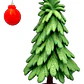 Figura Navideña - Árbol De Navidad Divertido - Miniatura 1
