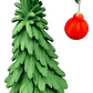Figura Navideña - Árbol De Navidad Divertido - Miniatura 3