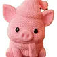 Adorno - Cerdito De Navidad Estilo Tejido - Miniatura 1