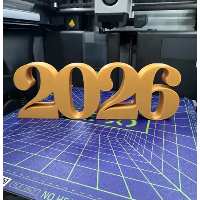 Decoración - Letrero Año 2026 3