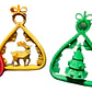 Adornos Navidad En Forma De Lágrima (pack 4 Un) - Miniatura 1