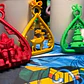 Adornos Navidad En Forma De Lágrima (pack 4 Un) - Miniatura 2