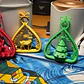 Adornos Navidad En Forma De Lágrima (pack 4 Un) - Miniatura 4