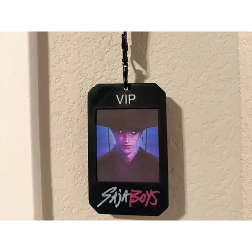 Credencial Saja Boys - K-pop 4