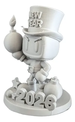 Figura Decorativa - Año Nuevo Explosivo - Foto 2