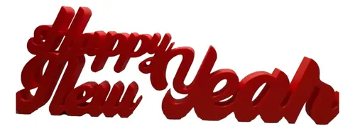 Letrero - Happy New Year