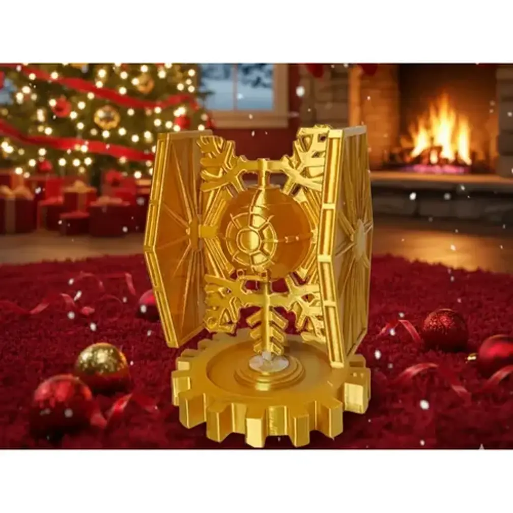 Tie Fighter Adorno De Navidad Star Wars 1
